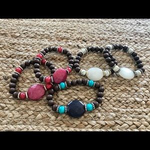 Navajo Inspired Stretchy Bracelets
